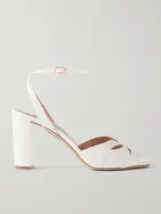 [Aquazzura] Aquazzura - Moves 85 Leather Sandals - White - IT42 IT 42 White