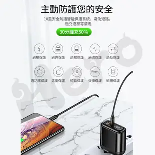 PD充電頭 18W PD+QC3.0 數顯快充頭【台灣BSMI認證】i15充電 蘋果充電 HERO 充電頭 豆腐頭