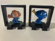 set of 2 ~ FINDING NEMO mini 3D frames with NEMO & DORY~ PIXAR