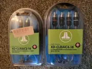 JL AUDIO XD-CLRAIC4-18 / XD-CLRAIC2-18 RCA Cables NEW IN BOX