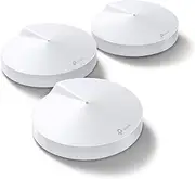 TP-Link Deco Mesh WiFi System(Deco M5) –Up to 5,500 sq. ft. Whole Home Coverage and 100+ Devices,WiFi Router/Extender Replacement, Anitivirus, 3-Pack
