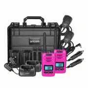 DTXTP600 Pink 5 Watt IP67 Waterproof Handheld UHF CB Radio Trade Pack