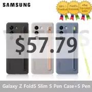 [CLEARANCE] SAMSUNG Galaxy Z Fold5 Slim S Pen Official Case+S Pen EF-OF94_Black