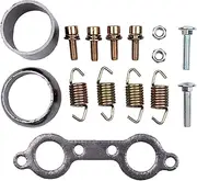 BH-Motor New Exhaust Manifold Gasket kit for Polaris Ranger RZR 800 EFI 2008-2010 Sportsman Ranger 600 700 800 900 Replace # 3610047, 7041687