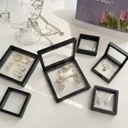 Women Transparent Rings Earrings Bracelets Organiser Jewellery Display Box Gift