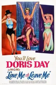 Love Me Or Leave Me poster Doris Day 1955 Old Film Movie Photo
