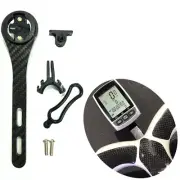 Carbon Fiber Bike Computer Camera Handlebar Mount For Garmin Bryton Cateye Black