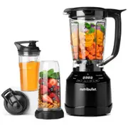 Nutribullet Smart Touch Blender Combo - 1500W Blenders - Blending everything from cold smoothies to warm-hot soups (using the included vented pitcher only) [NBF07520]