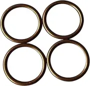36X42X2MM Motorcycle Exhaust Pipe Gasket For ZX-10R ZX10R Ninja 1000 04-10 ZX-7R ZX7R Ninja ZX750 96-02 ZX7RR 96-99(4pcs)