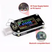 0.96" TC66C Type-C Current Voltage Tester Meter USB PD Trigger USB & Bluetooth