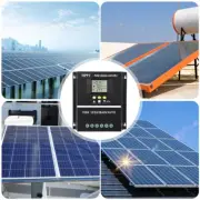 100A MPPT Solar Panel Charge Controller Regulator Auto 12V/24V/36V/48V Home