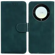 For Honor Magic 5 Lite 5g / X40 5g/x9a 5g Pu Leather Wallet Cover Solid Color Flip Stand Phone Case