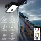 70LED Motion Sensor Solar Lamp Clip-on Solar Light with Remote Control Outdoor