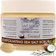 (Coconut) - The Keys Salt Scrub- Coconut