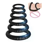 Reusable Men Ring Penis Ball-Scrotum-Stretcher-Ring Penis-Extender-Ring BDSM