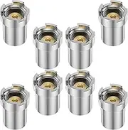 ECOMAID 8Pcs 510 Thread Adapter, CBD Adapter, Thread Screw Converter, 510 Adapter Connector Suitable for Connecting Soldering Irons for Circuit Board Repair