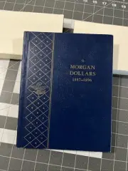Whitman Morgan Dollars Album 1887-1896 Blue #9428 Coin Storage - NOS Empty