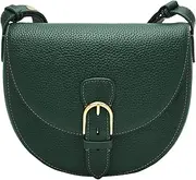 Fossil Women's Everleigh Leather Flap Crossbody Purse Handbag