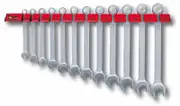 Teng WRSP12 - Combination Spanner Set 12 Piece C/W Wall Rack