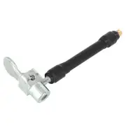 10cm 3.94'' Tire Inflator Pump Hose with Locking Air Chuck for Car Motorcycle