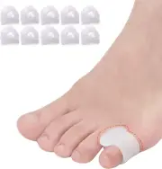 10 Pcs Pinky Toe Splint, Gel Toe Separators, Little Toe Straightener Hammer Toe