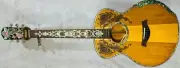 Blueberry Left Handed Handmade Grand Concert Acoustic Guitar Pre-Order 90 Days