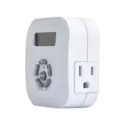Amba ATW-P24 White Programmable Plug In Timer With On/Off Switch From Westek