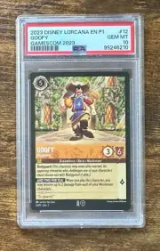 2023 Disney Lorcana EN P1 Gamescom 2023 #12 Goofy PSA 10