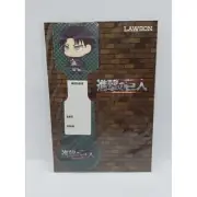 Attack on Titan Levi Ackerman Message Tags Lawson NEW *US SELLER*