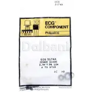 ECG5174A 3.9V 10W Zener Diode Comparable to SK114 NTE5174A