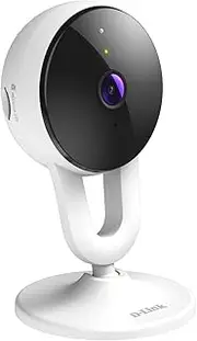 D-Link DCS-8300LHV2 Full HD Wi-Fi Camera, Dog/Pet Camera, Indoor Camera, WiFi Camera, IR Night Vision, WPA3™ Encryption,SD&Cloud, supports Google/Alexa to Keep Homes Secure