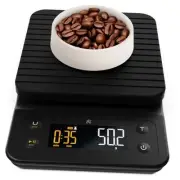 0.1g Precision Coffee Scale with Timer – 3kg Digital Scale for Pour-Over,