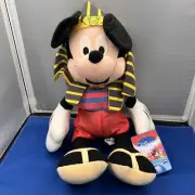 Disney Egyptian Sphinx Mickey Mouse Sega Series 6 Around the World 15" Plush NWT