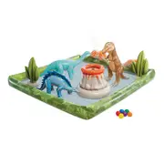 Intex Jurassic Adventure Kids/Childrens Inflatable Pool Play Center w/ Sprayer