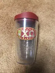 Tervis Sorority - Chi Omega Tumbler with Lid ~ Emblem 16 Ounce NEW