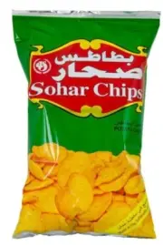 12 Pack X Sohar Chicken & Chili Flavor Potato Chips(15 gram) طاطس صحار عمان