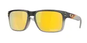 Oakley OO9102 HOLBROOK Polarized 9102AH Men's Sunglasses Black Size 55