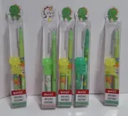 KAP CAT LUCKY DRAGON MULTI INK & TOPPER ERASABLE GEL PEN SET 5 CT LOT NEW
