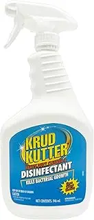 [Krud Kutter] 946ml Multi-Purpose Heavy Duty Cleaner and Disinfectant Spray - Pro Strength, No Bleach Formula, Kills Bacteria in 1 Minute, Controls Mould and Mildew, Ideal for Bathroom & Kitchen Surface