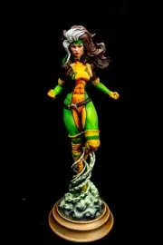 Rogue Fan Art Resin Statue Pro Painted 1/4 Scale - Made To Order