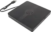 External CD DVD Drive, USB 3.0 Type C Portable DVD Player, RW Optical Drive Reader Writer DVD Player, RW Disk Drive CD ROM Writer CD DVD for Laptop
