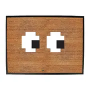 Pixel Eyes - Funny Novelty Doormat Man Cave Floor mat