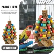 Parrot Cage Accessories Chewing Toy Bird Activity Large Toys