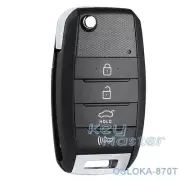for Kia Forte 2013 2014 2015 2016 Flip Keyless KeyRemote Key Fob OSLOKA-870T
