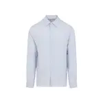 [Orlebar Brown] Orlebar Brown-Light Blue Justin Linen Shirt-Uomo S STAND