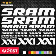 SRAM XX1 - KIT Vinyl Decals Stickers Sheet Bike Frame Cycle Cycling Bicycle