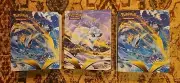 3x Pokemon Mini Portfolio Binder Holds 60 Cards Lugia Vulpix Silver Tempest