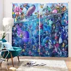 Fruit Purity Lines 3D Curtain Blockout Photo Printing Curtains Drape Fabric