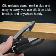 Clip On Music Stand Book Reading Mini Double Adjustable Arms Light LED Lamp MNJ