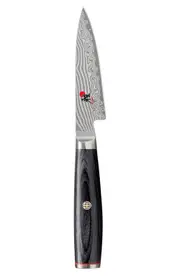 MIYABI Kaizen II 3.5-Inch Pakka Wood Paring Knife in Black at Nordstrom One Size